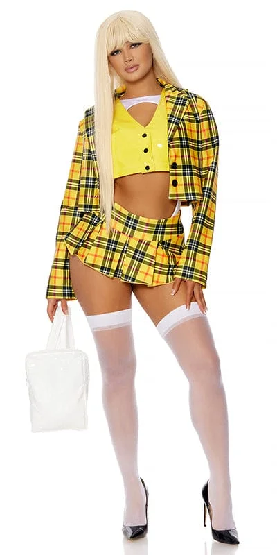 Plus Size Women's Cosplay LingerieSexy As If! Cher Costume