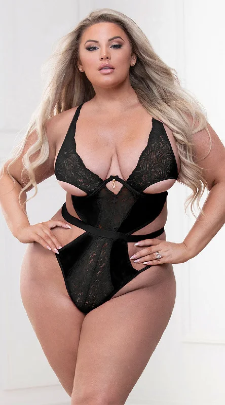 Women's Bridal Lingerie Collection Plus Size My New Flame Teddy