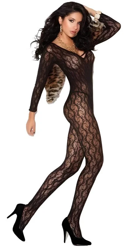 Alexa Lace Long Sleeve Bodystocking