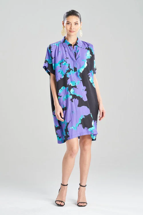 Mermaid - style sexy gowns for a glamorous effectTaichou Cotton Silk Caftan Dress
