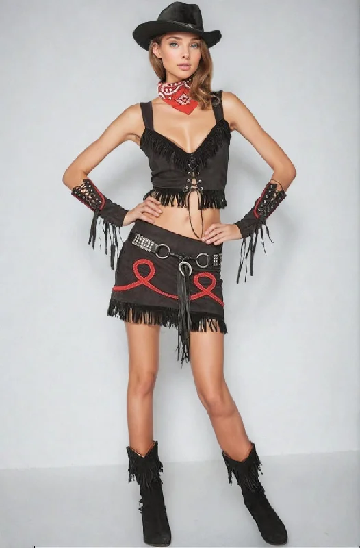 Sexy Female Cosplay UnderwearSassy Cowgirl Costume