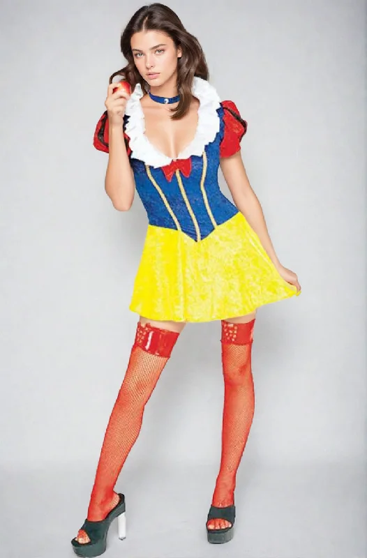 Superhero Themed Cosplay Lingerie for WomenSexy Snow White Costume