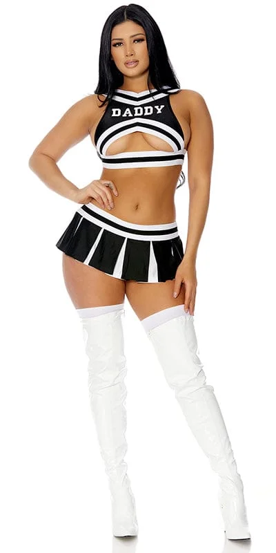 Catgirl Cosplay Lingerie for WomenSexy Daddy's Girl Cheerleader Halloween Costume
