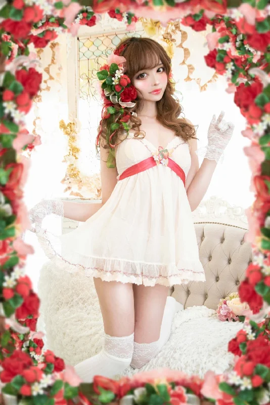Sensual Lingerie for Women's Night OutSALE Animé Style Babydoll SET (In stock, 3-day dispatch)