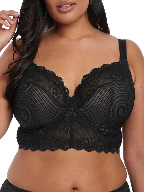 Vintage Inspired Lingerie for Women Charley Bralette - Black