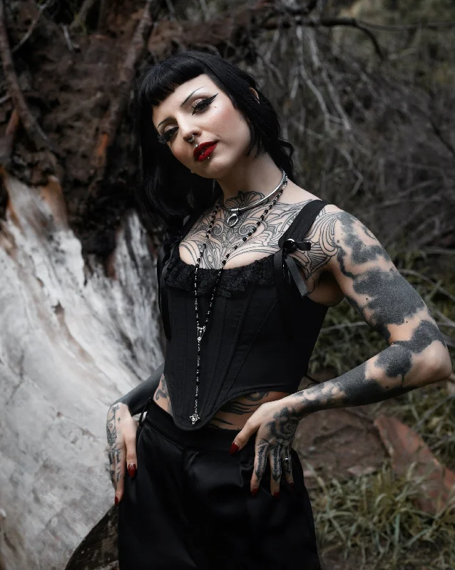 Microfiber corsets for a lightweight optionThistlebloom Corset