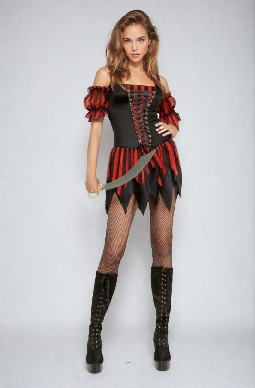 Superhero Themed Cosplay Lingerie for WomenSwashbuckler Pirate Costume