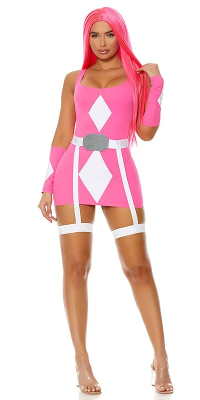 Sexy Nurse Cosplay Lingerie OutfitPink Ranger Costume