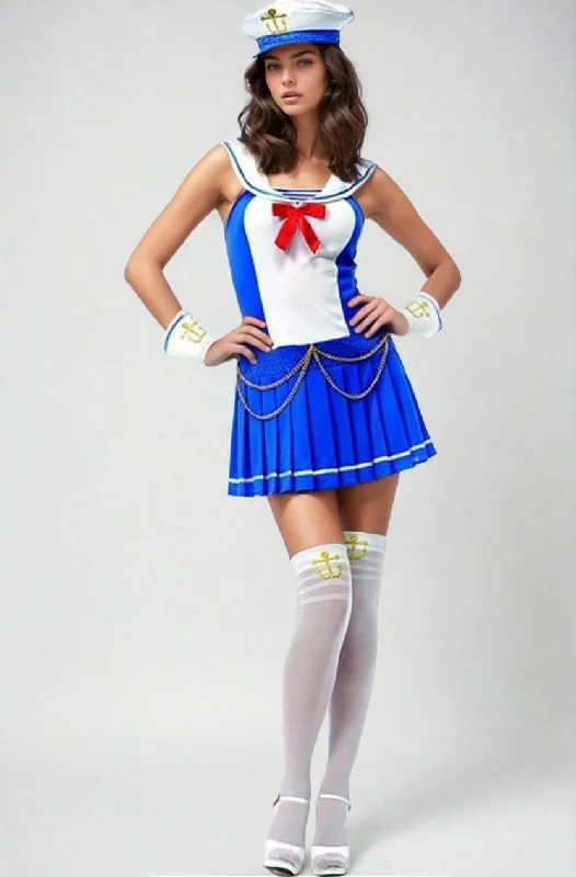 Women's Historical Cosplay Lingerie SetNaughty Call Sailor Girl Costume