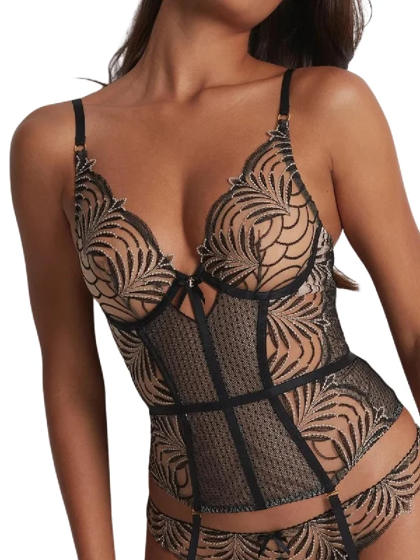 Women's Everyday Wear Lingerie Hypnolove Basque - Eclipse