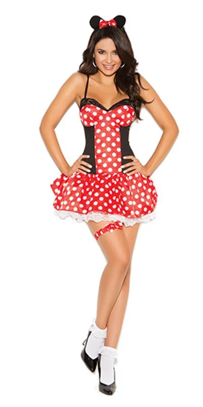 Sexy Polka Dot Mouse Costume