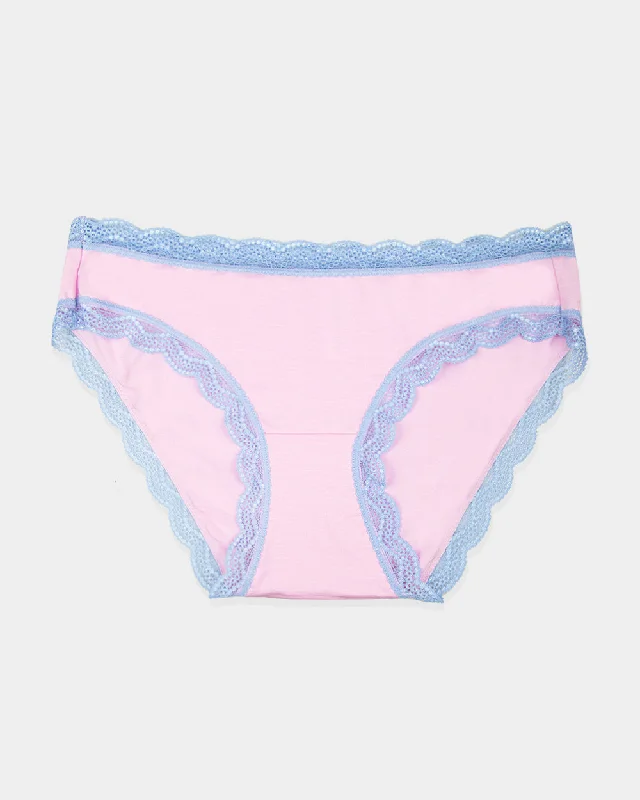 Women's Bridal Lingerie CollectionStripe & Stare Original Knicker in Pirouette with Air Lace