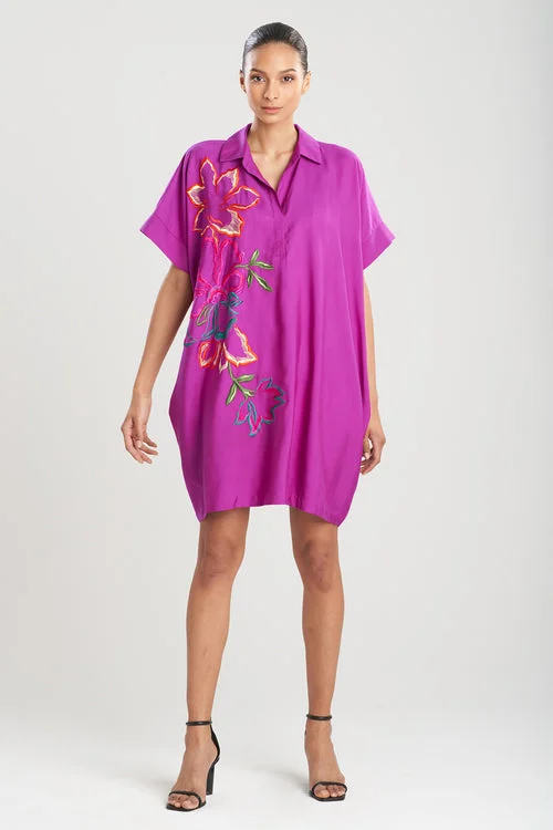 Sexy prom dresses for a memorable nightCotton Silk Embroidered Caftan Dress