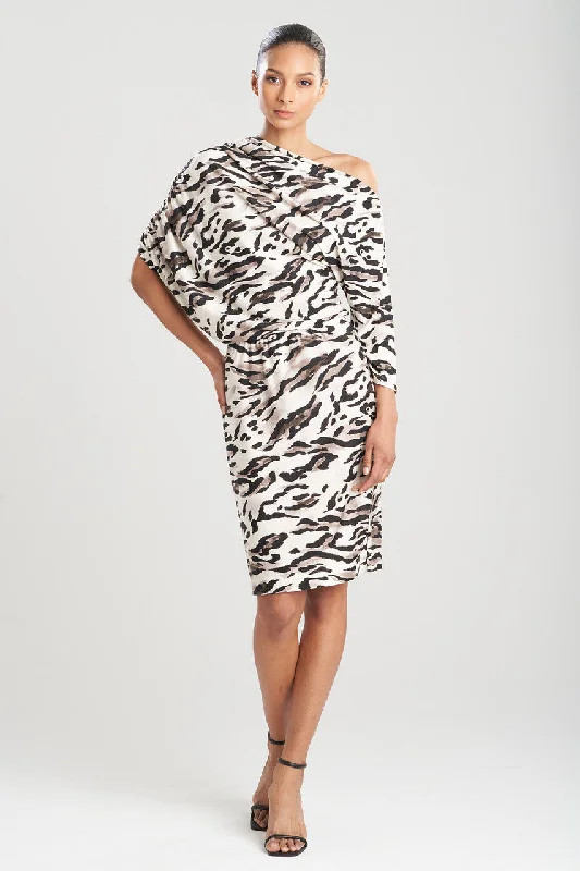Sexy Christmas dresses for a festive occasionLynx TENCEL™ Jersey Asymmetrical Drape Dress Sexy Christmas dresses for a festive occasionLynx TENCEL™ Jersey Asymmetrical Drape Dress