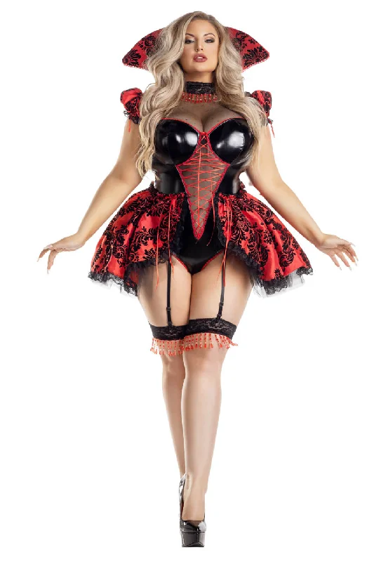 Women's Cosplay Roleplay SleepwearPlus Size Vamp Fatale Costume