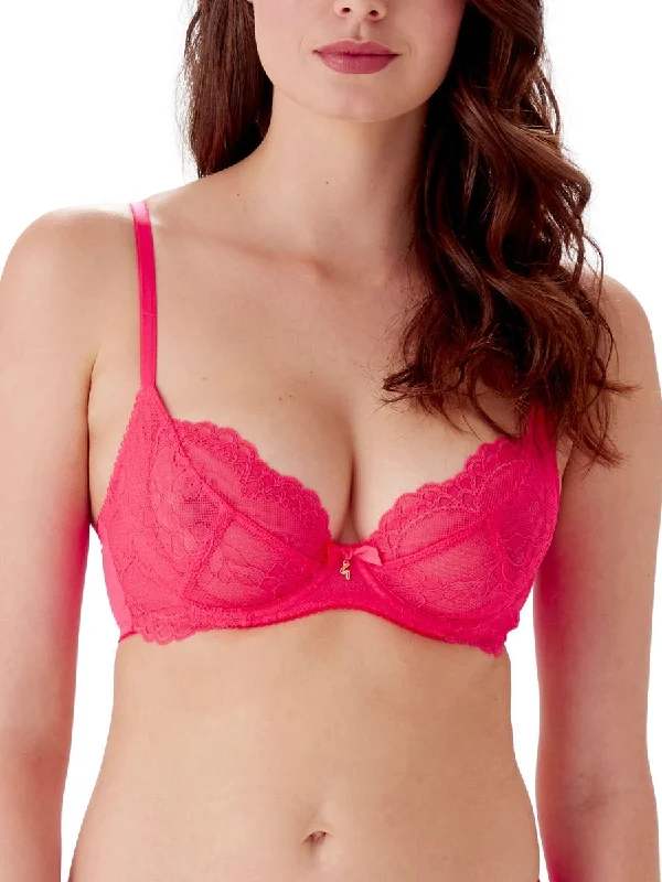 Women's Maternity Lingerie Superboost Lace Plunge Bra - Diva Pink