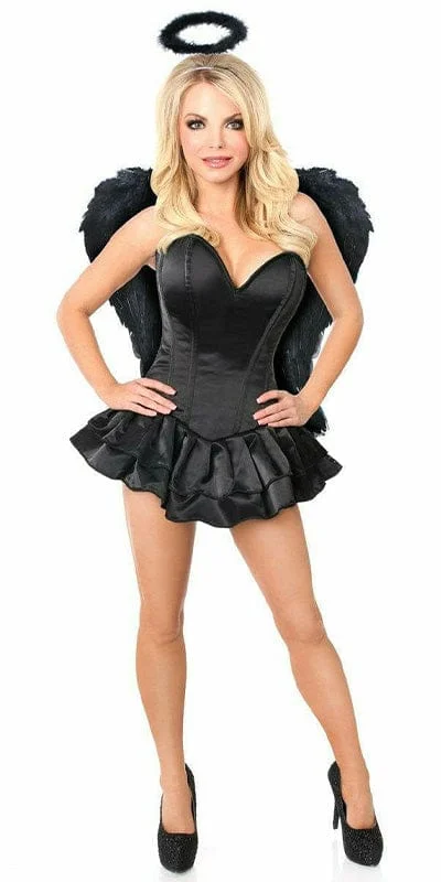 Sexy Deluxe Angel of Darkness Halloween Costume