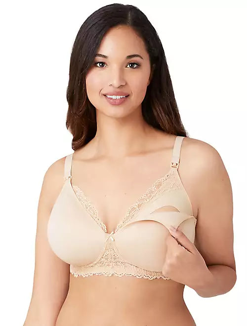 Women's Silk Lingerie SetsWacoal 859321, Wire-Free Padded Nursing Bra