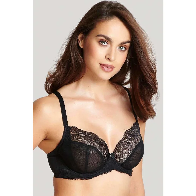 Summer Lingerie for WomenPanache Ana Plunge - BLACK / WHITE