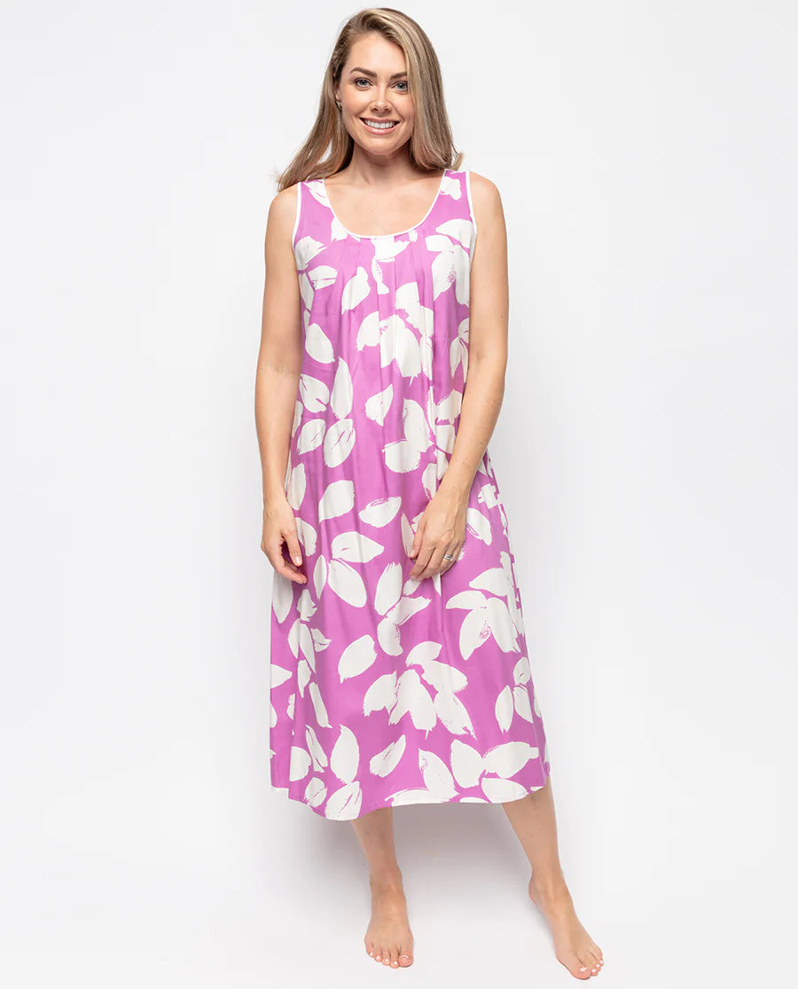 Lace - covered sexy dresses for a feminine allureCyberJammies Viola Long Nightdress