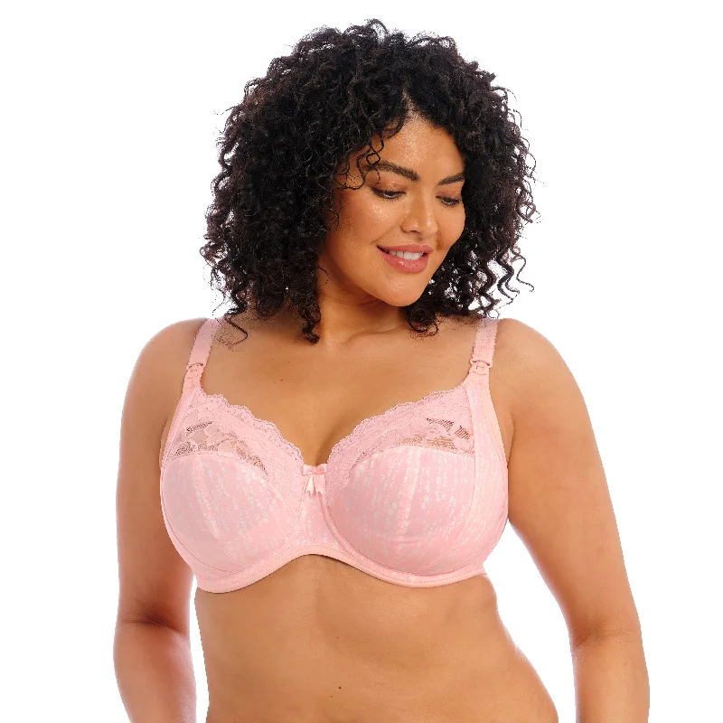 ELOMI MOLLY NURSING BRA: BLUSH