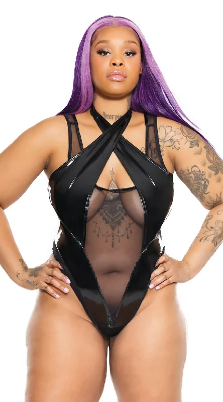 Gold - toned sexy dresses for a glamorous eventPlus Size Undress Me Crotchless Teddy Gold - toned sexy dresses for a glamorous eventPlus Size Undress Me Crotchless Teddy