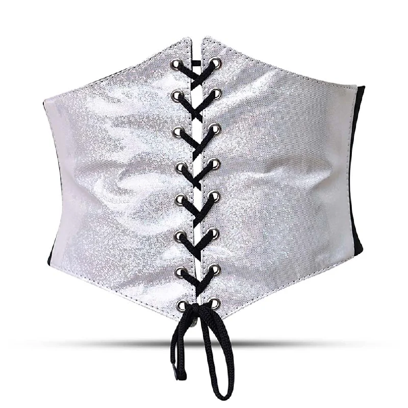 Leather bustiers for a bold and edgy lookPVC Waist trainer corset belt - Waist Belt