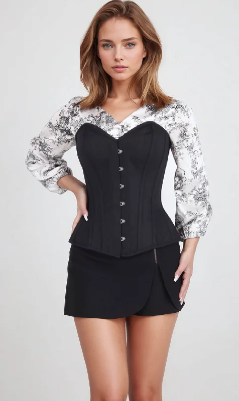 Modern - design corsets with a minimalist aestheticSweet Heart Waist Reducing Cotton Corset (ELC-301) Modern - design corsets with a minimalist aestheticSweet Heart Waist Reducing Cotton Corset (ELC-301)