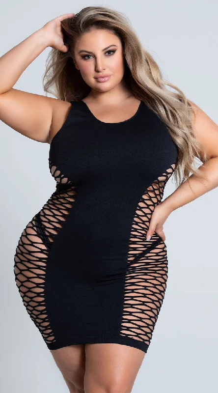 Strappy sexy mini dresses for a night outPlus Size Easy Mistake Tank Dress