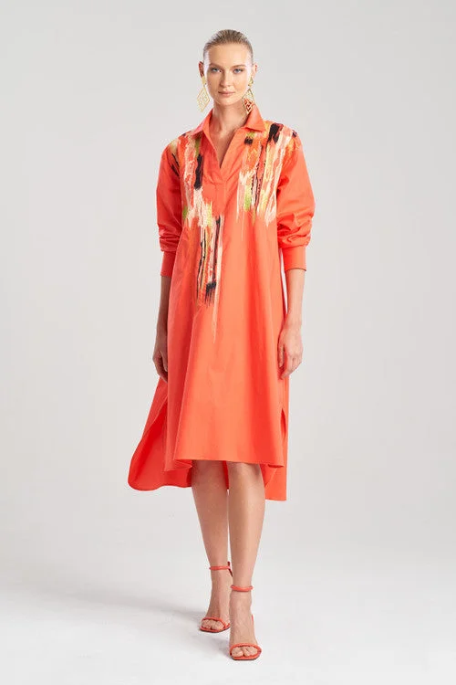 Strappy sexy mini dresses for a night outCotton Poplin Oversized Half Placket Embroidered Shirtdress Strappy sexy mini dresses for a night outCotton Poplin Oversized Half Placket Embroidered Shirtdress