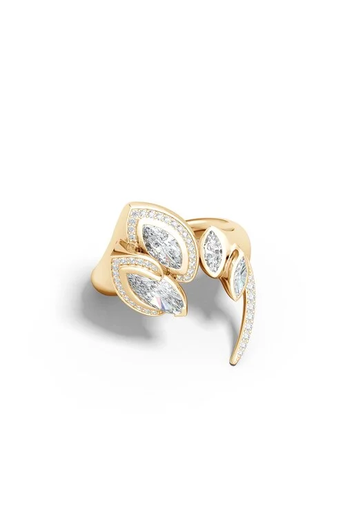 Plus Size Lace Lingerie for Women Sumi Stroke 14k Marquise & Pave Diamond Statement Ring Plus Size Lace Lingerie for Women Sumi Stroke 14k Marquise & Pave Diamond Statement Ring