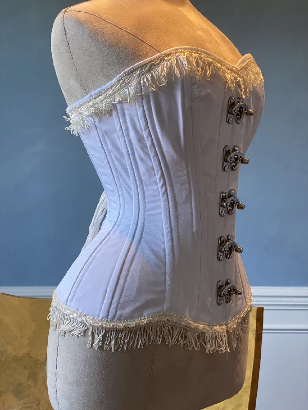 Cotton vintage overbust exclusive corset from Corsettery Western Collection, Cowboy corset