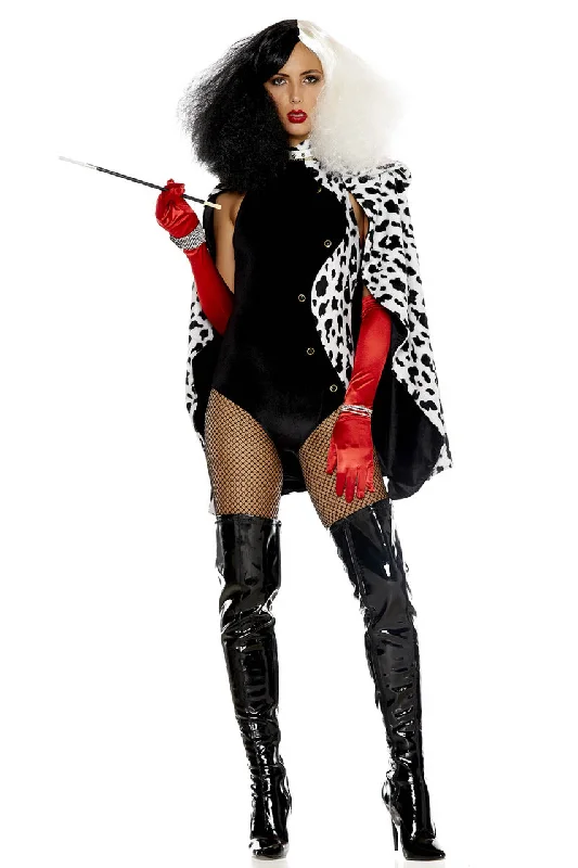 Plus Size Women's Cosplay LingeriePlus Size Devilish Villain Costume