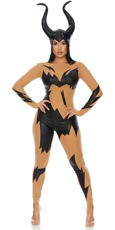 Gothic Cosplay Lingerie Set for WomenSexy Stolen From Me Evil Mistress Villain Costume