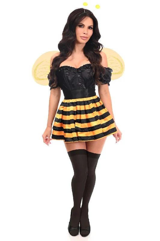 Plush Honeybee 4 PC Corset Costume