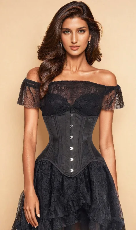 Sports - influenced bustiers with mesh panelsMesh with Brocade Waist Trainer Corset (ELC-501) Sports - influenced bustiers with mesh panelsMesh with Brocade Waist Trainer Corset (ELC-501)