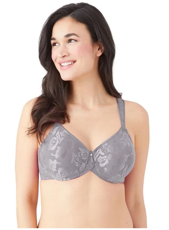 Women's High Waist Lingerie BodysuitsWacoal 85567, Awareness Underwire Bra (Silver Sconce ONLY)
