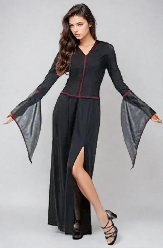 Gothic Cosplay Lingerie Set for WomenVogue Vampira Costume