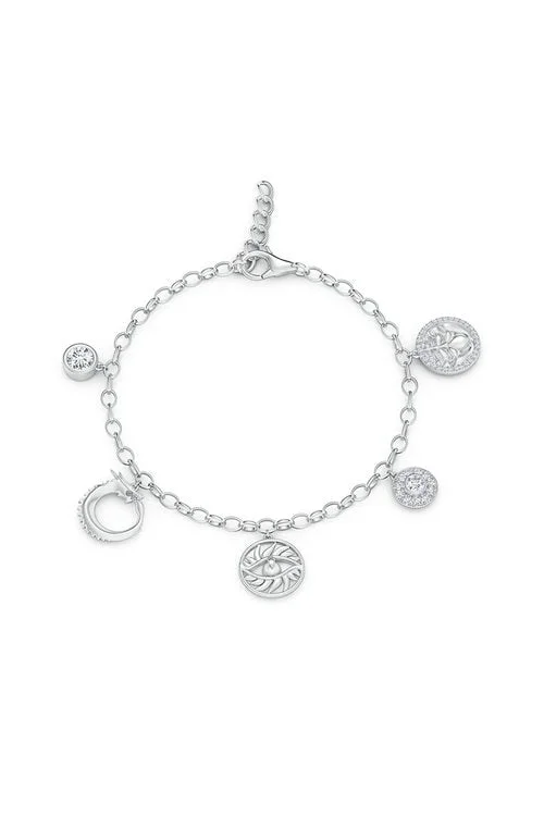 Elegant French Lace Lingerie for Women Kamon Charm Bracelet