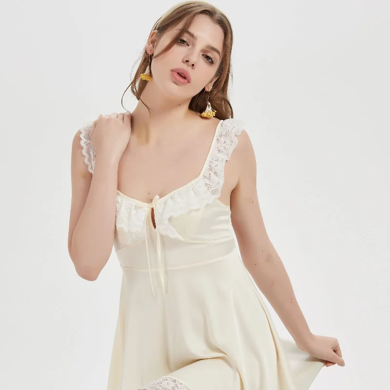 Ivory Lace Dream Nightdress