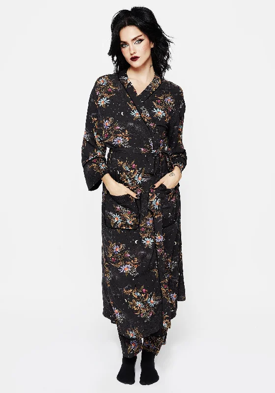 Sexy work - appropriate dresses with a touch of allureCleome Floral Spiderweb Dressing Gown Sexy work - appropriate dresses with a touch of allureCleome Floral Spiderweb Dressing Gown