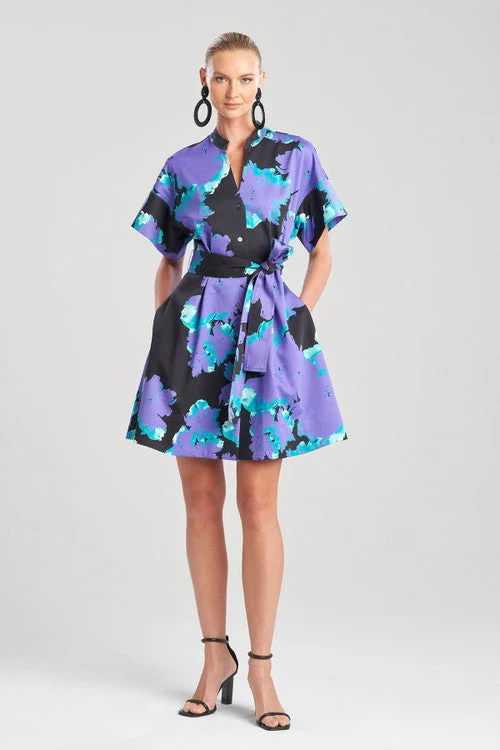 Sexy high - low dresses with a daring frontTaichou Cotton Chino Mandarin Belted Shirtdress Sexy high - low dresses with a daring frontTaichou Cotton Chino Mandarin Belted Shirtdress