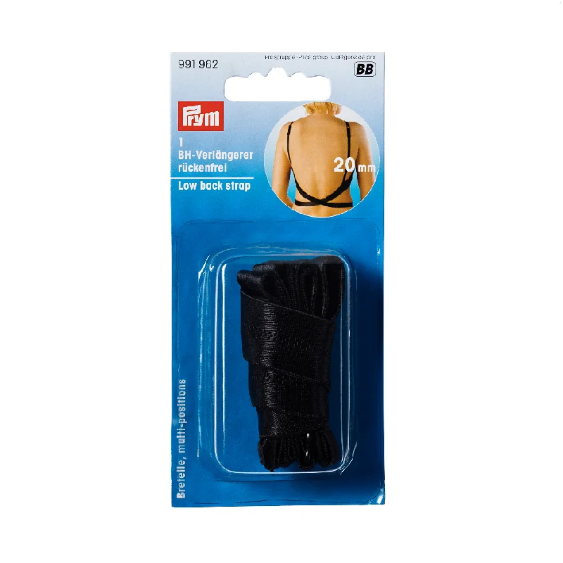 Prym Low Back Bra Strap, adjustable