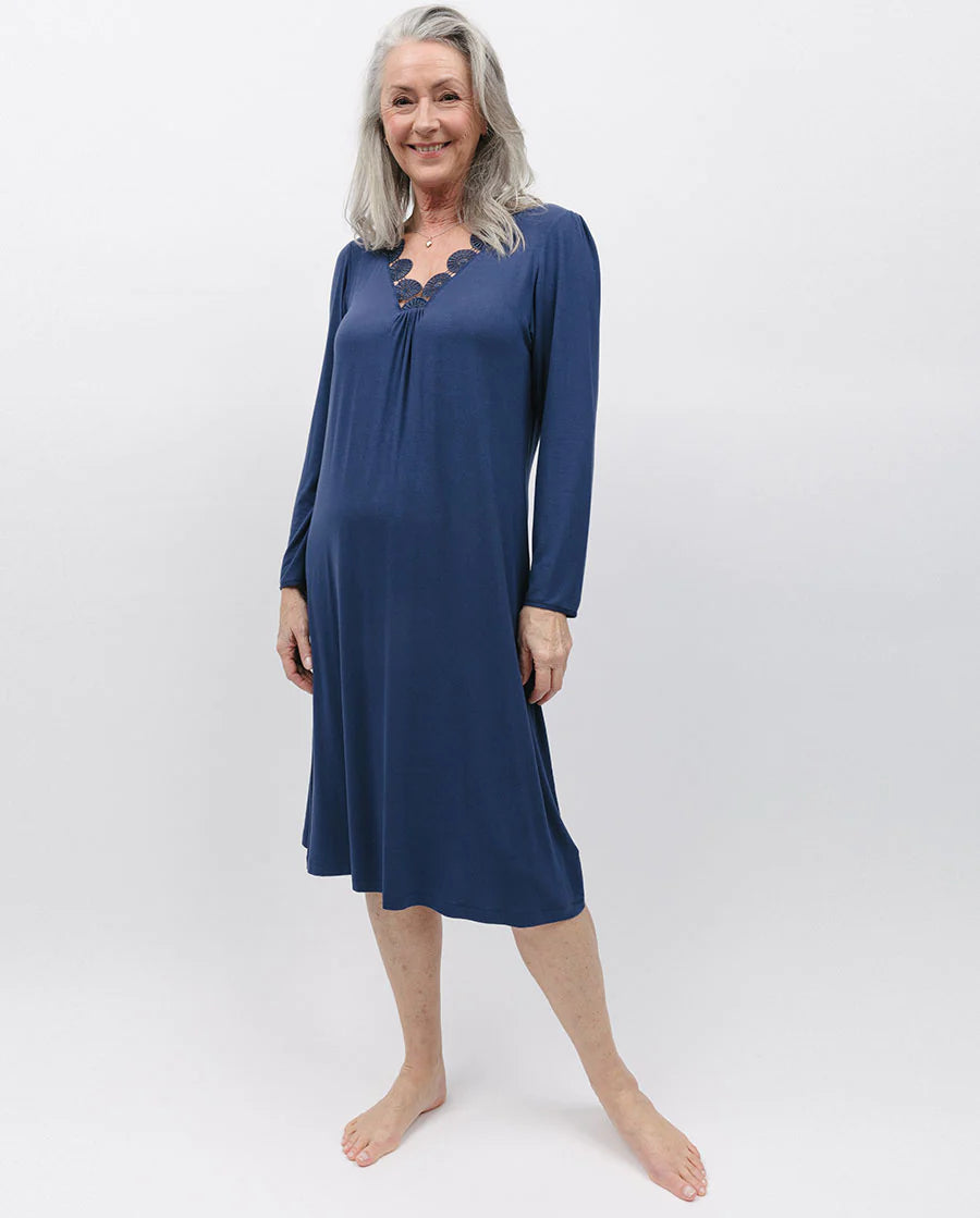 Gold - toned sexy dresses for a glamorous eventNora Rose Winnie Nightdress