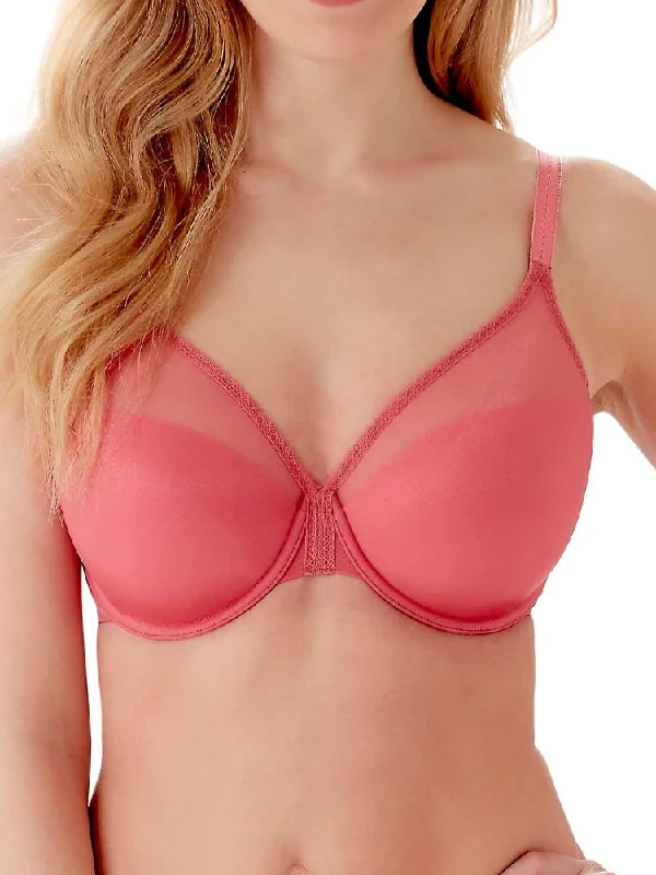 Women's Bridal Lingerie Collection Glossies High Apex Padded Bra - Raspberry Sorbet
