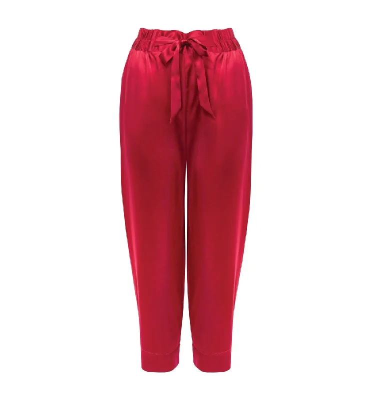Women's Lingerie for Romantic EveningsSilk Trousers