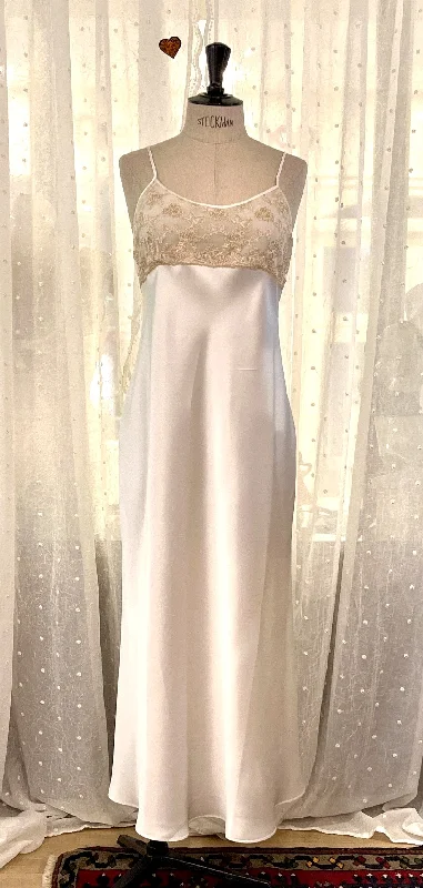 Minimalist Lingerie Styles for WomenVenus Pure Silk Full Length Nightgown (In stock, 3 day delivery)