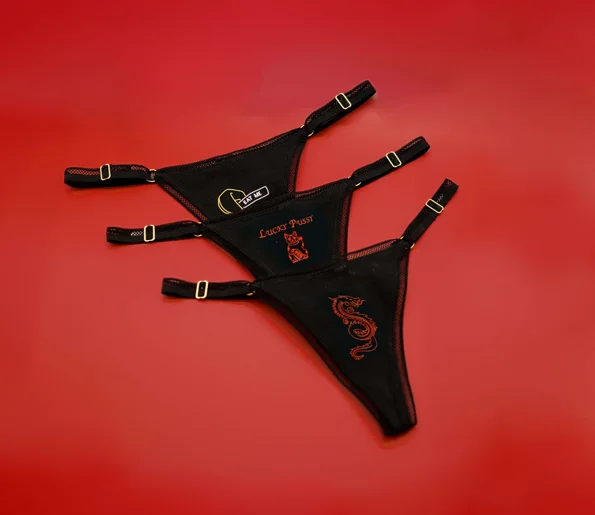 03909A DRAGON STRETCH G-STRING 3-PACK