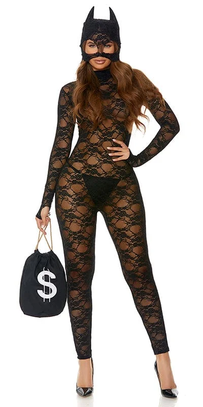 Elven Cosplay Lingerie for WomenSexy Money Chaser Cat Burglar Halloween Costume