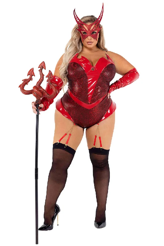 Women's Video Game Character Cosplay LingeriePlus Size Playboy Devilicious Delight Costume Women's Video Game Character Cosplay LingeriePlus Size Playboy Devilicious Delight Costume